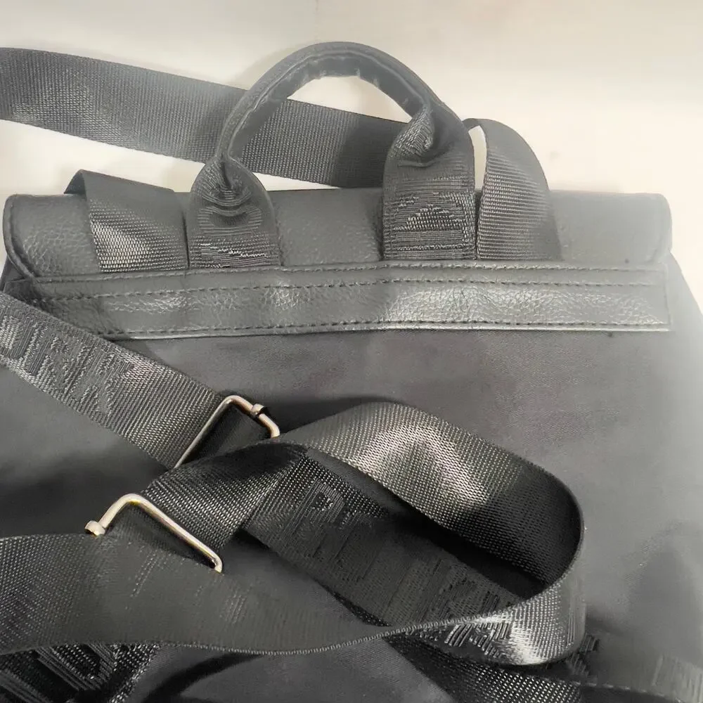 Botkier New York Women's Trigger Black Adjustable Strap Mini Backpack Bag Purse